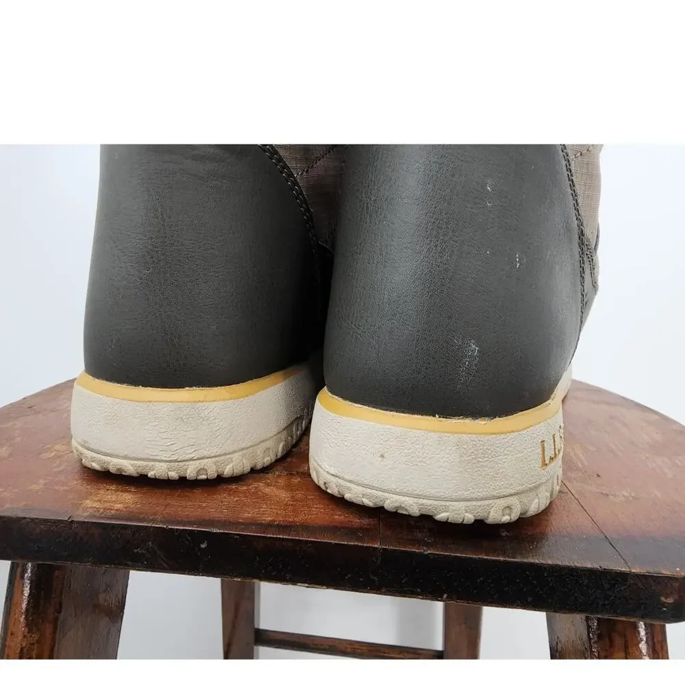 L.L. Bean Men's Waterproof Light Weight Camping Hiking Boots Size 9.5‎